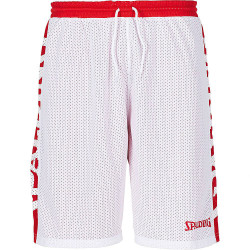 Spalding Essential Reversible Shorts Red/White