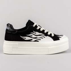 Buffalo Paired Flame Black/White (Organic Cotton)