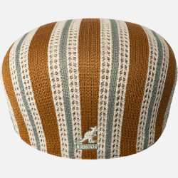Baretka KANGOL® RESORT STRIPE 504 hnedá