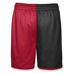 Mitchell And Ness NBA Big Face Shorts 5.0 - 8-20Y Chicago Bulls Black/Red/White