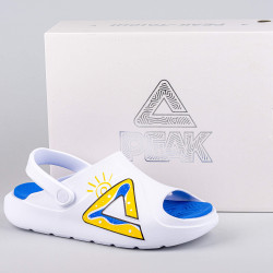 Sandále PEAK Taichi Clogs Waves WHITE/BLUE