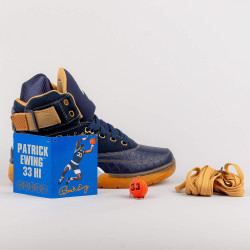 Ewing Athletics 33 HI x Where Brooklyn At navy/gold
