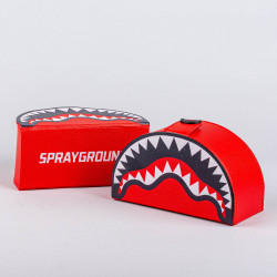 Sprayground Red Spray Socks Black