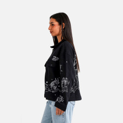 Sixth June Astro Custom Jacket Black