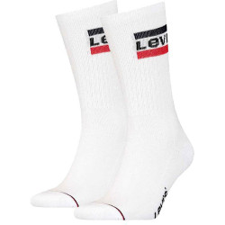 Levis Regular Cut Sprtwr Logo 2P White / White