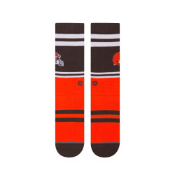 Stance Crew Nfl Browns Logo Brown