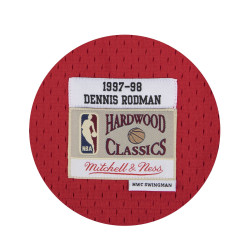 Mitchell & Ness Swingman Jersey Chicago Bulls Road 1997-98 Dennis Rodman Scarlet
