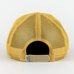 Šiltovka so sieťkou Djinn's HFT Cap DNC 3.0 Hairy Suede - khaki