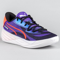 Puma All-Pro Nitro Shoe Violet/Black/Pink Alert