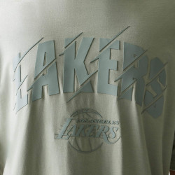 Tričko New Era Los Angeles Lakers NBA Pastel Green Oversized T-Shirt zelené