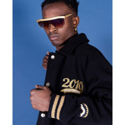 Sprayground Golden Tiger Varsity Black