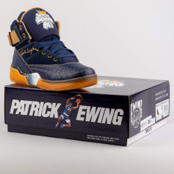 Ewing Athletics 33 HI x Where Brooklyn At navy/gold
