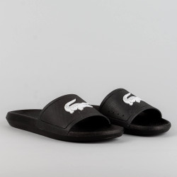 Lacoste Croco Slide Blk/Wht