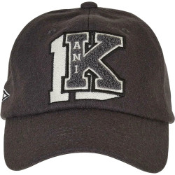 Karl Kani KK Retro Patch Wool Blend Cap Anthracite