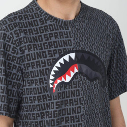 Sprayground Eclipse Split T-Shirt Black