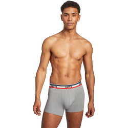 Levis Men Giftbox Iconic Cotton Wb Boxer Brief 3P Navy/Mid Grey Melange