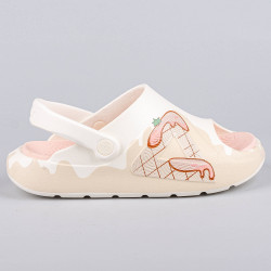 Dámske sandále PEAK Taichi Clogs Waves OFF WHITE/PINK