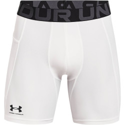 Under Armour Men's HeatGear® Armour Compression Shorts White / Black