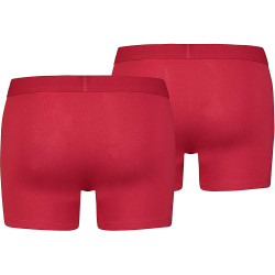 Levis Men Solid Basic Boxer (2-Pack) Chili Pepper