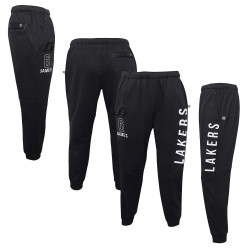 OUTER STUFF OFF COURT FLEECE KNIT JOGGER P LOS ANGELES LAKERS - LEBRON JAMES BLACK/WHITE