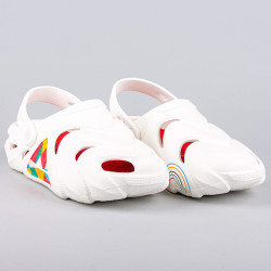 Sandále PEAK Taichi Clogs Species Olympic WHITE/RED