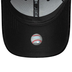 Dámska šiltovka New Era New York Yankees Womens MLB Leo Velour Black 9FORTY Adjustable Cap čierna