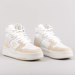 Champion Mid Cut Shoe Z80 Hi Platform Sl White