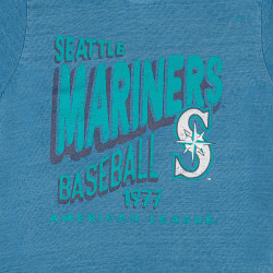 Outer Stuff Nhl Retrograde Ss Crew Nk Tee Seattle Kraken Blue