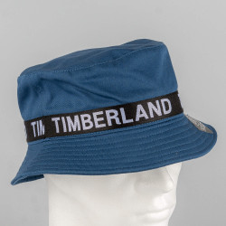 Timberland Bold Logo Bucket Hat Dark Denim