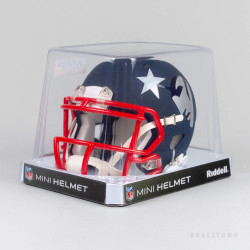Miac Riddell Amp Mini Helmet New England Patriots
