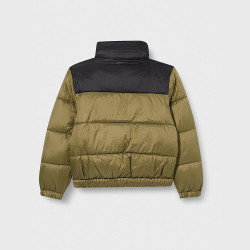 Fila SOLLER puff jacket Burnt Olive-Black