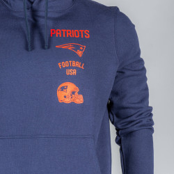 Fanatics NFL Property Of Graphic Overhead Hoodie New England Patriots Navy