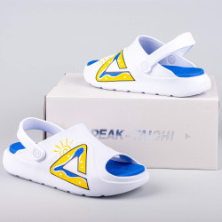 Sandále PEAK Taichi Clogs Waves WHITE/BLUE