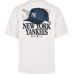 Tričko 47 Brand MLB New York Yankees In The Paper ’47 Foundation Tee Sandstone
