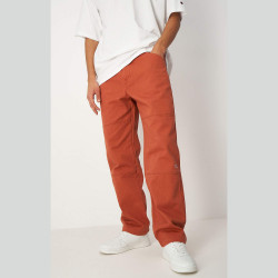 Champion Woven straight hem pants Brown