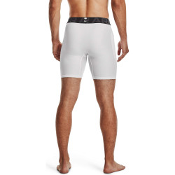 Under Armour Men's HeatGear® Armour Compression Shorts White / Black