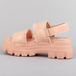 Buffalo Sandal Platform Aspha Str Rose