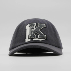 Karl Kani KK Retro Patch Wool Blend Cap Anthracite