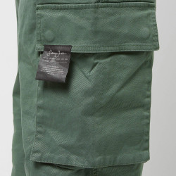 Sean John SJ Script Logo Knee Patch Cargopants - olive