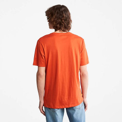 Timberland NEW CORE Front Graphic Tee (Regular) Burnt Ochre