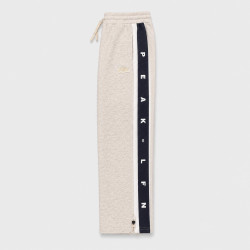 Dámske tepláky Peak LFN Knitted Fleece Pants - bledo hnedé