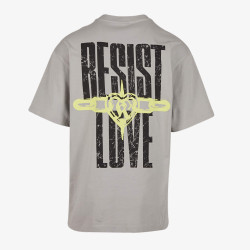 Karl Kani Woven Signature Resist Love Tee light grey