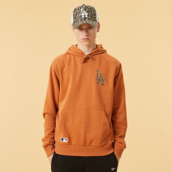 NEW ERA mikiny MLB Seasonal infill po hoody LOS ANGELES DODGERS Brown