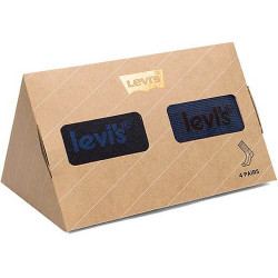 Levis Giftbox Reg Cut Stripe 4P Blue Combo