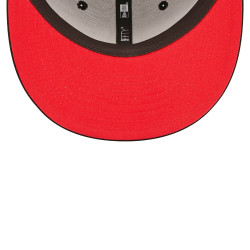 New Era NBA Chicago Bulls Flower Wordmark Black 9FIFTY Snapback Cap