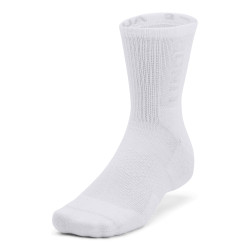 Under Armour UA 3-Maker 3pk Mid-Crew White
