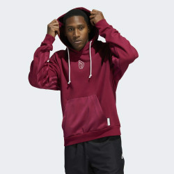 Adidas Men Dame 8 Innovation Hoodie Bordeaux