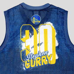 Outer Stuff Heating Up' Top - Player Specific Golden State Warriors Stephen Curry Indigo