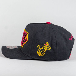 Šiltovka Mitchell & Ness NBA Class Act Pro Snapback Miami Heat čierna