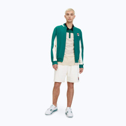 Fila LIANSHAN blocked polo shirt Antique White-Aventurine